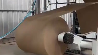 Linea di produzione del cartone ondulato a 3 strati (Cartone ondulato su un solo lato)
