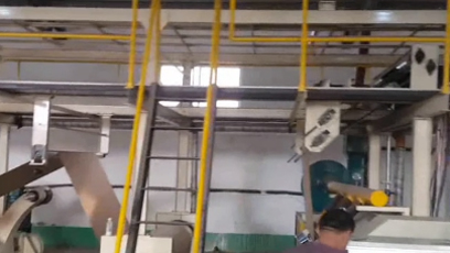 Linea di produzione del cartone ondulato a 5 strati (cartone a doppia parete)